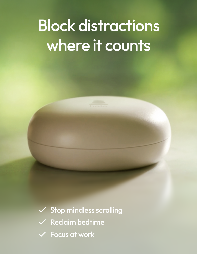 halo — Smart Distraction Blocker for Home & Office | $49 – ScreenZen